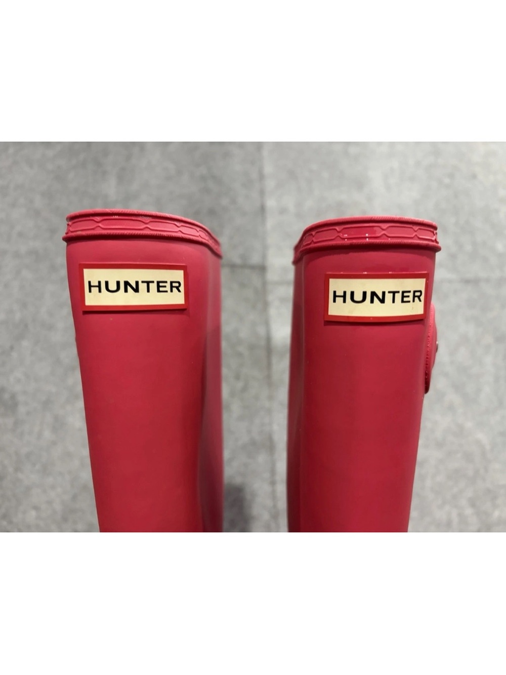 Hunter Pink Rain Boots - Picture 9 of 13